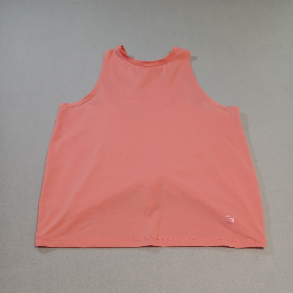 Fila Womens Pink Ruched Back Athletic Tank Top Sleeveless Yoga Gym‎ Shirt Small